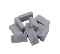 50pcs Model Landscape Bricks Clay for Sand Table(Blue Bricks)