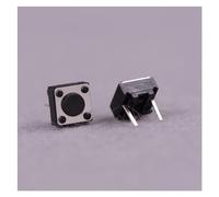 50pcs Momentary Tactile Push Button Switch 2 Pin DIP 6x6x4.3mm Height 4.3mm