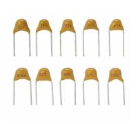 50Pcs Monolithic Multilayer Ceramic Capacitor 100 101 102 103 104 105 106 150 152 200 220 50V 5.08MM 1UF 10UF 15PF 1.5NF 20/22PF(100 10PF)