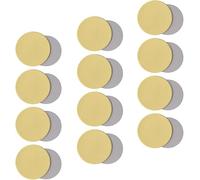 50Pcs Mousse Cake Boards, Reusable Gold Mini Cake Dessert Display Tray, for Dessert Display for Wedding Birthday (10cm)