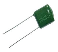 50pcs Mylar Film Capacitor 400V 2G104J 0.1uF 100nF 2G104 5% Polyester Film capacitor BIANMTSW