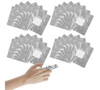 50pcs Nail Foils Nail Foils for Gel Nail Wraps Nail Polish Remover Foil Wraps for Gel Removing Soak Off Removal Pads for Home and Nail Art Studio