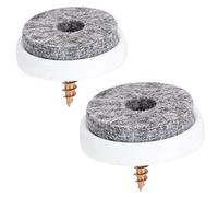 50Pcs Nail-on Felt Pads,Round Non-Slip Furniture Pad,Felt Chair Pads for Table Leg Feet Tile Floor Drawer Wardrobe Protectors Slide Smoothly (22mm)