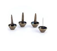 50Pcs Nailhead Stud Spike Leather Craft Supplies Decoration Handbag Purse Cone Feet Punk Iron (15mm)