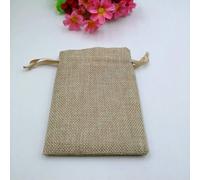 50pcs Natural Burlap Drawstring Gift Bags Jute Gift Candy Packaging Bag Wedding Party Favor Pouch Baby Shower Supplies