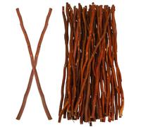 50pcs Natural Wood Branches Long Wooden Sticks Vase Fillers | Rustic Brown Material, Versatile Floral Arranging Supplies, Suitable for Florists, Weddings, Classroom Projects Random Style