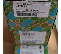 50PCS NEW Phoenix Contact Double-layer Terminal Block UTTB 2.5 3044636