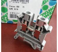 50PCS Phoenix Contact UK 6 N 3004524 terminal block New