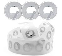 50pcs NFC Tags, BetterJonny NFC Cards, NFC Stickers Ntag 215 NFC Tag NFC Coin Cards Compatible with TagMo & Amiibo, NFC Enabled Mobile Phones and Devices, Round, White