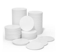 50Pcs NFC Tags, NTAG215 NFC Tags Blank White Card NFC NFC Coin Cards 25mm Compatible with TagMo and NFC Enabled Mobile Phones and Device (1 inch)