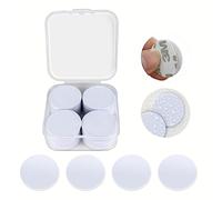 50PCS NFC Tags with Adhesive Back, Rewritable NFC Stickers & NFC Cards, NTAG215 Chip 504 Bytes, Compatible with TagMo & Amiibo, 25mm with Storage Box