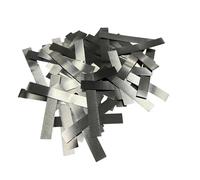 50pcs Nickel-plated Steel Strip 0.1x7x45mm,Nickel Sheet for Cell Battery Pack Spot Welding,Lithium Battery Connecting 18650 2170 26650 32650 DIY SPCC 45mm(1.84inch)