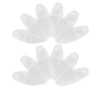 50pcs Nonwoven Disposable Arm Sleeves White for Kitchen Home Cleaning