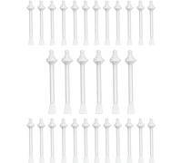 50Pcs Nose Wax Sticks, Dual-End Nasal Wax Spatulas Strips, Nose Waxing Sticks for Nasal Care, Multifunctional Beauty Tool Accessories-Plastic Wax Wands for Nose/Eyebrow/Facial Hair Cleaning