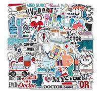 50pcs Nurse Angell Stickers - White Angels Cartoon Stickers for Water Bottles, Cars, Bikes, Scooters, Suitcases, Phones, Refrigerators, Laptops, Cups, Motorcycles, Walls, Bedroom Furniture