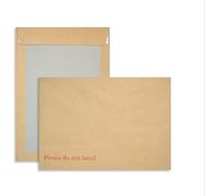 50pcs of (A5/C5) (162X229mm) Board Back envelopes Manilla Brown Peel and Seal DO NOT Bend Mailers Envelope