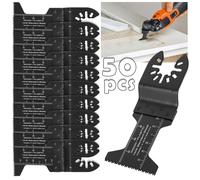 50pcs Oscillating Saw Blades Set Multi Tool Carbide Blade Wood Metal
