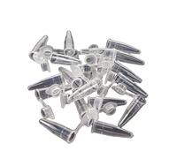 50Pcs/pack 0.5ml Reusable Plastic Centrifuge Test Tubes Clear Sample Storage Container Vial and Professional process