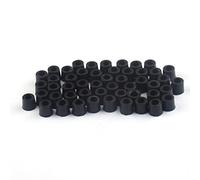 50pcs/pack 1/4" Charging Hose Can Tap Valve Gasket Manifold Repair Seal Replacement Accessories Abrasion Resistant Air Conditioning Parts Automotive Plumbing Sealant Washer Valve Manifold Seal Kit Air