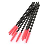 50PCS/PACK Disposable Silicone Eyelash Brush Mascara Wands Applicator Eyebrow Brush Eyelash Extension Supplies Makeup Tools(Tower Shape) brushes