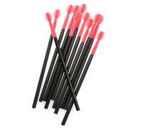 50PCS/PACK Disposable Silicone Eyelash Brush Mascara Wands Applicator Eyebrow Brush Eyelash Extension Supplies Makeup Tools(Spherical Shape)Spoolie Brushes Eyelash Brushes Mascara Brushes Silicone Bru