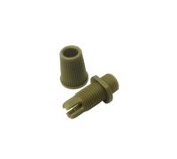 50pcs/Pack Pendant lamp Wire Lock Cable Plastic Cable Grips White Black Transparent Brown 007 lamp Accessories(Brown)