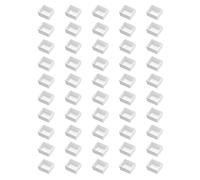 50Pcs / Pack Small Watercolor Paint Box Empty Pan Storage Tin for Watercolour Oils Acrylic Refillable Pans