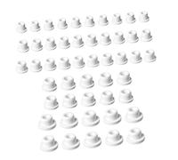 50Pcs / Pack Soft Silicone Bottle Stoppers for Kitchen Use Fit Various Bottle Openings 10mm 12mm 13mm 15mm 16mm Seasoning Stirrer Stoppers