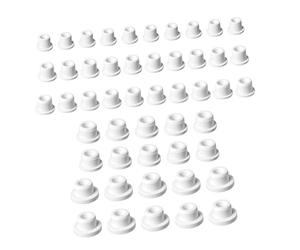 50Pcs / Pack Soft Silicone Bottle Stoppers for Kitchen Use Fit Various Bottle Openings 10mm 12mm 13mm 15mm 16mm Seasoning Stirrer Stoppers