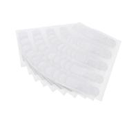 50pcs PE Wound Stickers Breathable Waterproof White for Small Cuts | Single use adhesive strips, simple shape, no skin irritation, comfortable fit, for outdoor and water activities