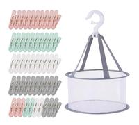 50pcs Pegs for Washing Line, Clothes Pegs, Clothes Pegs for Washing Line, Clothes Pegs Extra Strong, Plastic Pegs for Washing Line, Suitable for Daily Use Indoors and Outdoors
