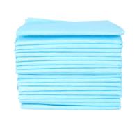 50pcs Pet Training Wee Pads Size S 45.00x33.00cm Pvc | Random Blue White Mix, Car and Hotel Room Use, for Puppies and Aging Dogs Random Color