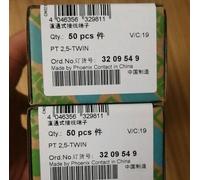 50pcs Phoenix Contact PT 2,5-TWIN 3209549 Straight through terminal block