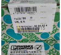 50PCS Phoenix Contact UK 6 N 3004524 terminal block New