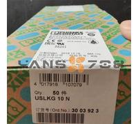 50PCS Phoenix Contact USLKG 10 N 3003923 Grounding terminal NEW