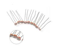 50PCS Photo Light Sensitive Resistor GL5506 GL5516 GL5528 GL5537 GL5539 Photoresistor Kit Photoconductive Resistance BIANMTSW