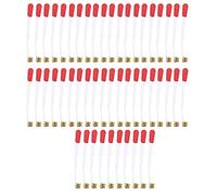 50Pcs Piano Climbing Rope Tuning Bridle Strap with Metal Lock, Piano Tuning Repair Tool, Replacement Belt for Upright Pianos, Musical Instrument Accessories Kit