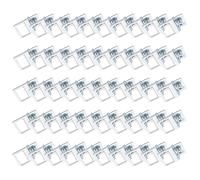 50pcs Picture Frame Mounting Hooks with Screws for Easy and Secure Installation in Art Galleries or Exhibitions Picture Frame Mounting Hooks