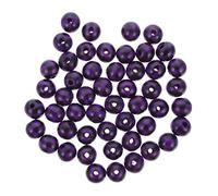 50pcs Plaid Wooden Beads DIY Jewelry Craft Beaded Accessory Spacer Necklace Beads for Macrame Beading Projects