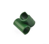 50pcs Plant Support Garden Stakes, Adjustable Garden Stakes Connectors, Plastic Plant Trellis Clips for Fixed Garden Climbing Plants Frame Rod (16mm)