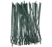 50PCS Plant Ties, For Climbing Plants, Green Ties Heavy Duty Garden Ties For Plants Shrubs Trees And Houseplants(23cm)