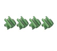 50pcs Plant Trellis Connector Clips for Garden Frame Rod Support, Green Plastic Stake Clips for Tomatoes and Climbing Vegetables, 11mm/16mm/20mm Diameter(11mm)