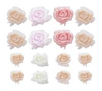 50pcs Plastic Flower Nail Charms Decorative Kit for Nail Art