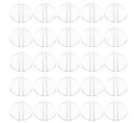 50pcs Plastic Game Card Holder Stand with Strong Grip round Shape Table Cards Holder for Board Games and Business Tags Convenient and Fast