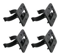 50Pcs Plastic Kitchen Plinth Toekick Clip Connected to Furniture Leg for Kitchen Plinths(for 27mm Stem)