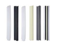 50pcs Plastic Welding Rods Bumper Repair ABS PP PVC PE Electrodes Sticks Soldering Accessories Hot Air Gun Welder Kit Wires Sticks(50pcs Rod PE)(50pcs Rod PVC)