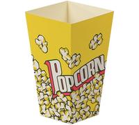 50pcs Popcorn Paper Boxes Popcorn Buckets Popcorn Favor Bags Snack Containers for Movie Night, Birthdays Party Supplies