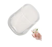 50PCS Portable Soap Sheets, Disposal Mini Thin Hand Wash with PP Case, Scented Hand Washing Paper Soap for Convenient Outdoor
