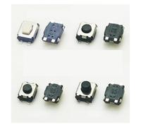 50pcs Power Button Switch 3X4X2mm/2.5mm/1.8mm Momentary Push Button 12V Tactile Button Reset Button Switch 4Pin SMD IDGTTLDF(TS-1286M-4 H 1.8mm,50pieces)