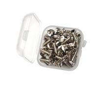 50pcs Professional Bass Guitar Screws Alloy Pickguard Hardware Crosses Automatic Tapping Bulk Replacement Bass
